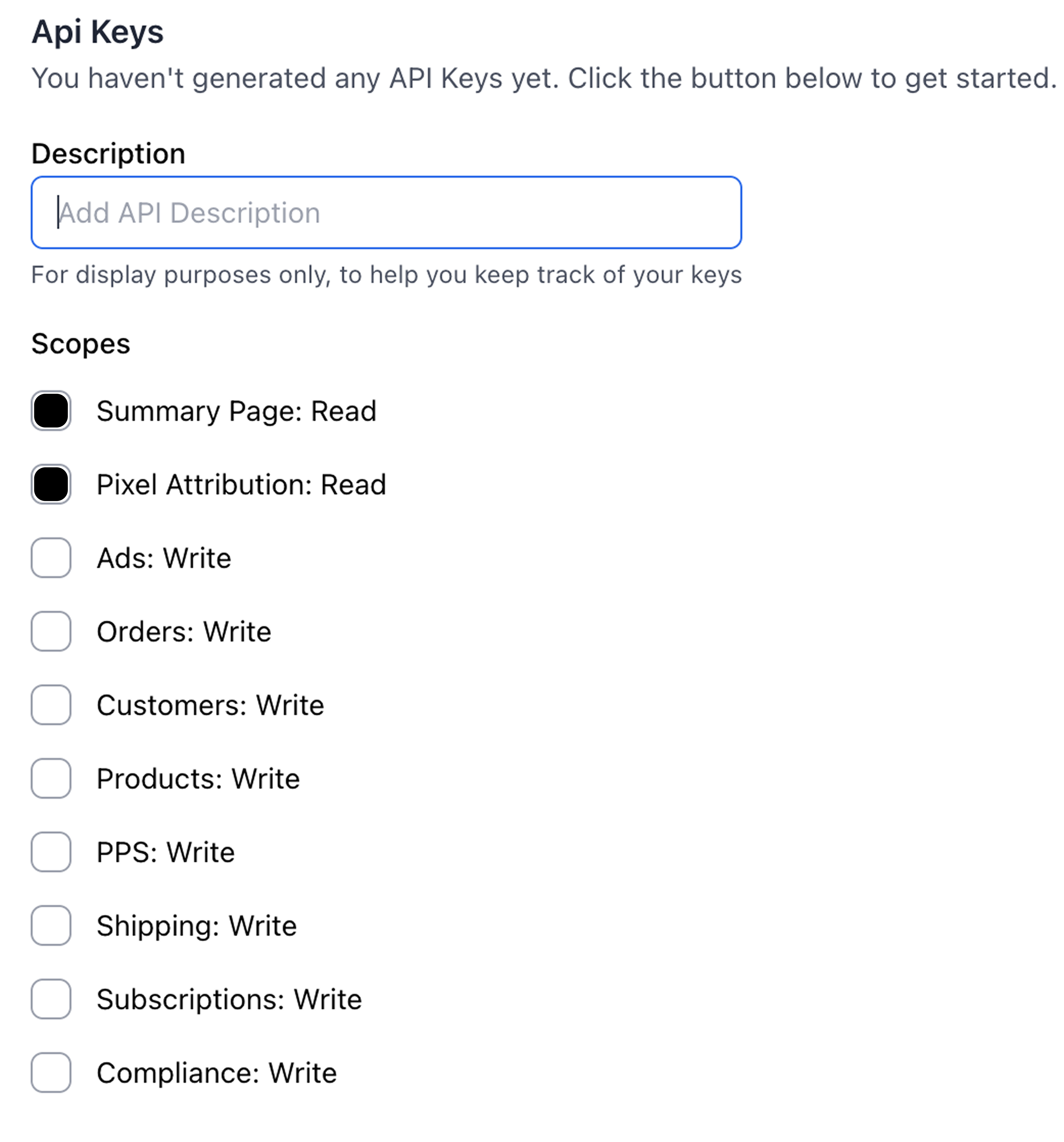 Triple Whale connection dialog